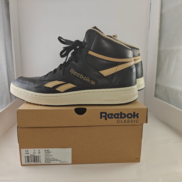 Reebok BB4600 1986 Black Brown Sneakers US 11 Men FV7351 - Picture 4 of 12